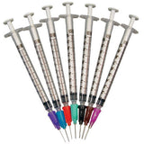 Blunt Needles with Minimal Dead Volume Syringes