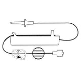 CADD Admin Set - Male Luer and Anti-Siphon Valve