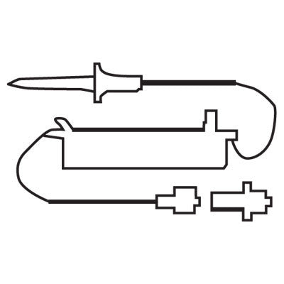 CADD Administration Set - Bag Spike & Add-on Anti-Siphon Valve